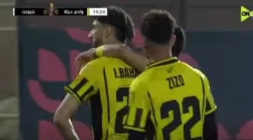 تعادل وطرد مبكر يغير مجرى الشوط الأول بين دجلة وبتروجت في كأس عاصمة مصر 1